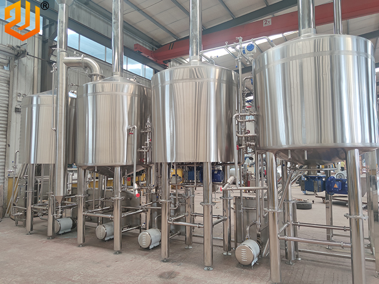 濟南優發國際2000L啤酒廠設備的具體配置